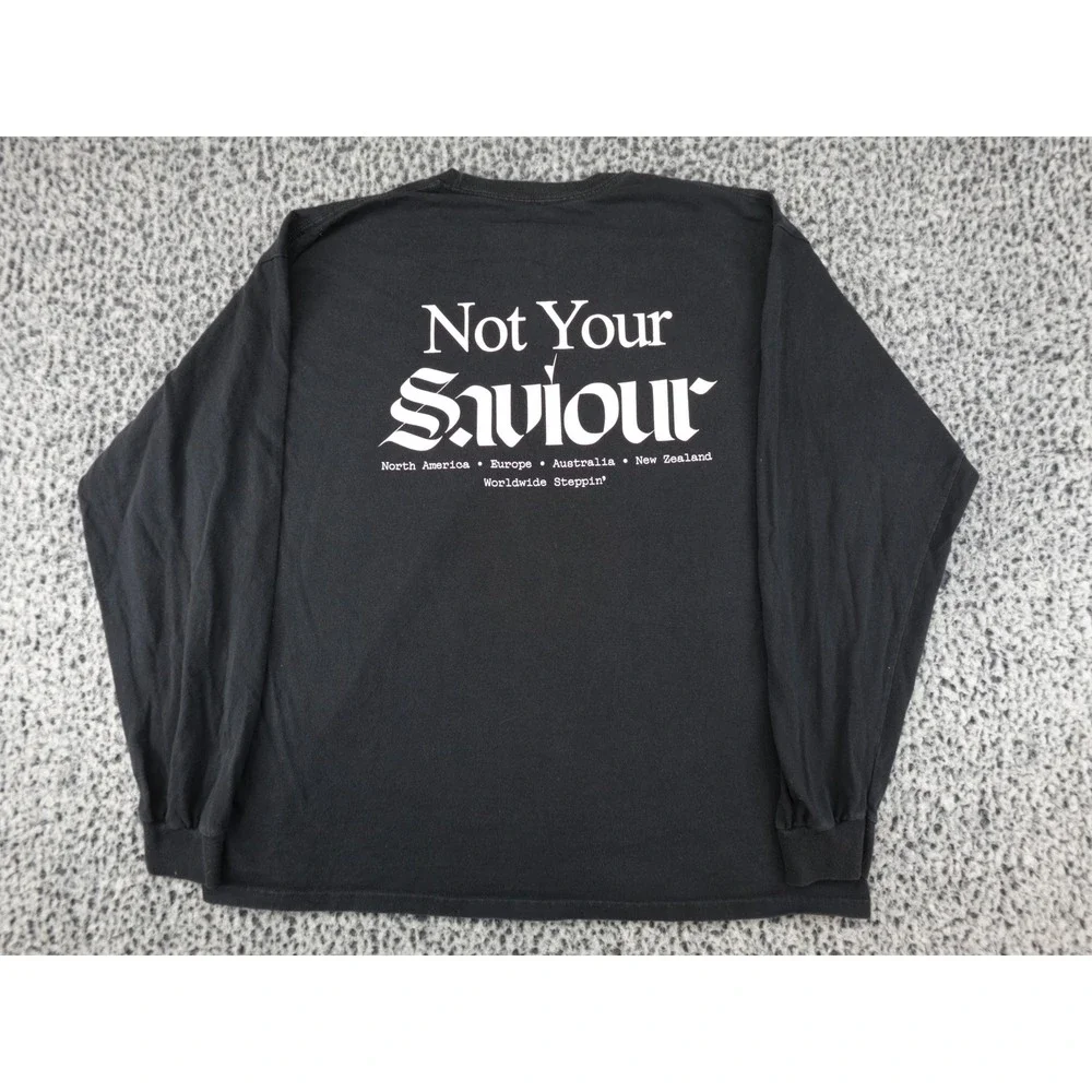 Oklama Kendrick Lamar Big Steppers Tour Shirt Mens L Black Good Long Sleeve 2022 - Picture 6 of 8
